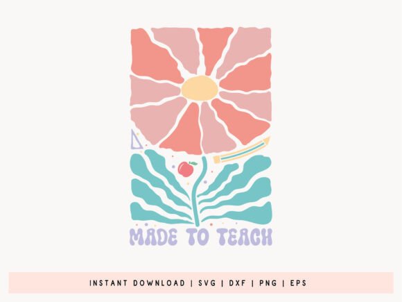 A Boho Floral Design for Authentic, Handmade Teacher Gifts