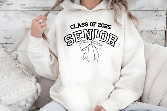 A Coquette Senior Graduation Design for Embroidery