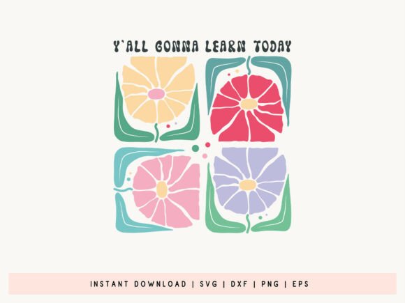 A Designer's Review of the Funny Teacher Boho Floral SVG