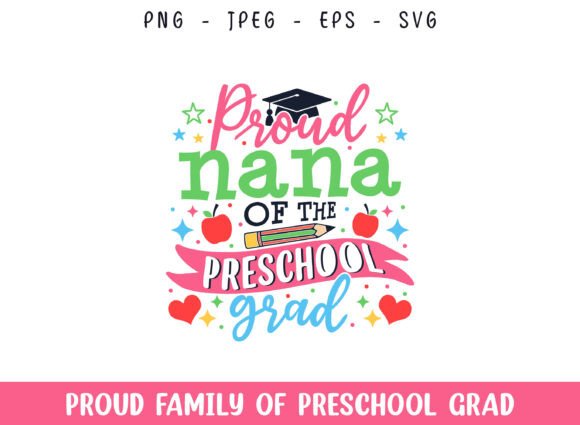 A Preschool Grad Design That Celebrates Family Pride