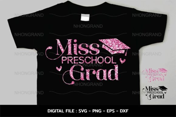 A Preschool Graduation SVG for Cute & Clean Embroidery