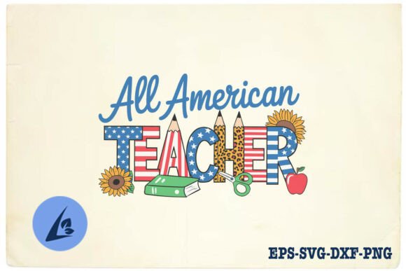 Evaluating the All American Teacher Leopard USA SVG