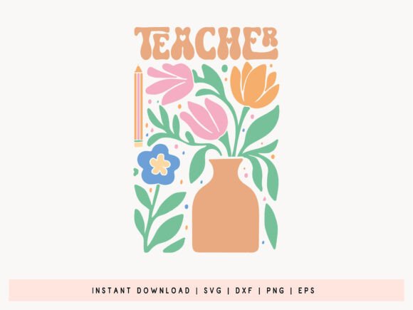 Review: Teacher Boho Floral SVG for Embroidery Projects